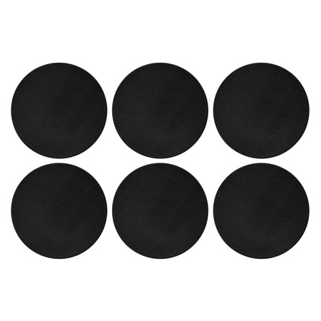 SELTMANN LIFE FASHION GLAMOROUS BLACK Zestaw 6 talerzy obiadowych 28 cm