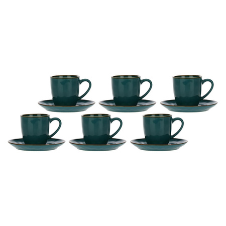 ROSE&TULIPANI CONCERTO OTTANIO Zestaw 6 filiżanek do espresso 90 ml