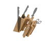ARTELEGNO PISA Magnetyczny stojak na noże z drewna bukowego
