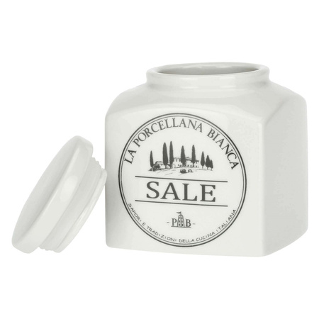 LA PORCELLANA BIANCA CONSERVA Pojemnik na sól 1.1 ltr