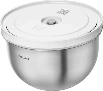 ZWILLING FRESH & SAVE Stalowa miska z pokrywką 1.75 ltr, srebrny