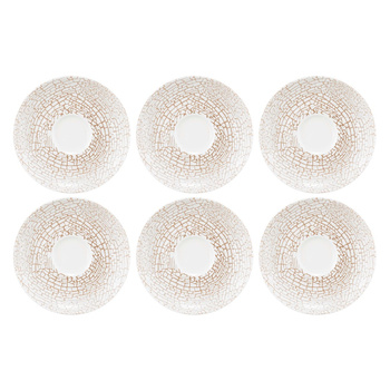 SELTMANN LIBERTY KRAKELEE Zestaw 6 spodków 12 cm