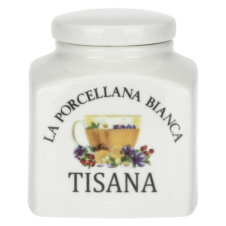 LA PORCELLANA BIANCA CONSERVA Pojemnik na herbatę ziołową 500 ml
