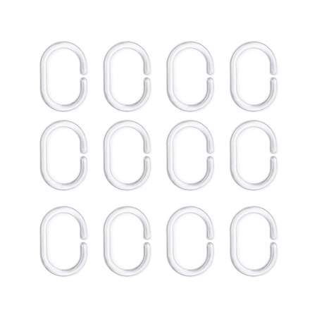 RAYEN Zasłona prysznicowa 180 x 200 cm