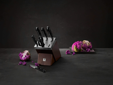 ZWILLING PRO Zestaw 5 noży w bloku samoostrzącym