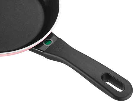 BALLARINI CAPRERA Patelnia płytka 20 cm różowa