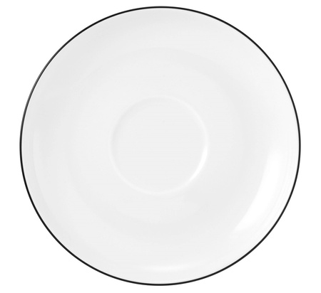 SELTMANN LIDO BLACK LINE Zestaw 6 spodków 14.5 cm