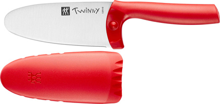 ZWILLING TWINNY Nóż szefa kuchni 10 cm, czerwony