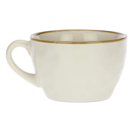 ROSE&TULIPANI CONCERTO AVORIO Zestaw 4 kubków śniadaniowych 420 ml