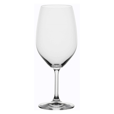 LA PORCELLANA BIANCA NOVELLO Zestaw 6 kieliszków do wina bordeaux 620 ml