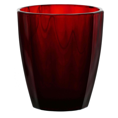 ROSE&TULIPANI AMAMI Zestaw 6 szklanek 320 ml czerwony