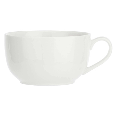 LA PORCELLANA BIANCA VILLADEIFIORI Zestaw 4 filiżanek ze spodkiem 450 ml