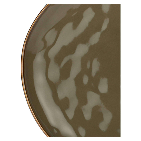 ROSE&TULIPANI CONCERTO GRIGIO TORTORA Zestaw 4 talerzy obiadowych 27 cm