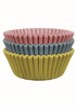 PME Papilotki do pieczenia babeczek pastelowe (60 sztuk) wielokolorowy