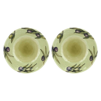 ROSE&TULIPANI OLYVIA Zestaw 2 talerzy do zupy 21 cm