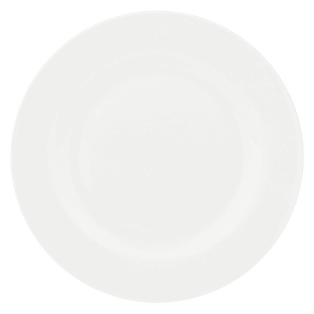 LA PORCELLANA BIANCA ESSENZIALE Zestaw 6 talerzy obiadowych z rantem 27 cm