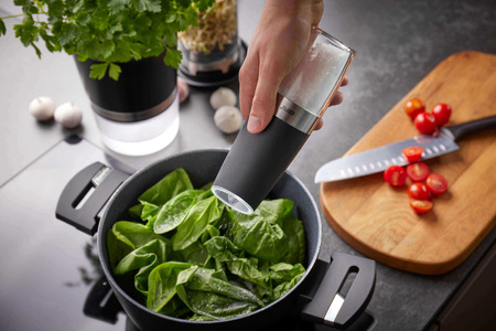 GEFU GIVA Młynek elektryczny do soli i pieprzu