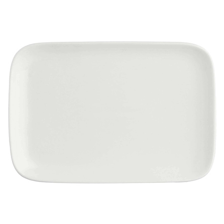 LA PORCELLANA BIANCA ESSENZIALE NEW AGE Zestaw 4 tac prostokątnych 30 x 22 cm