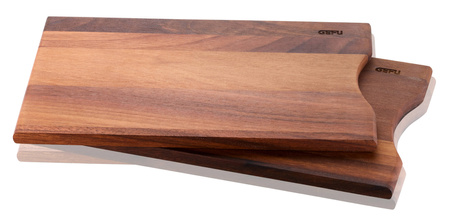 GEFU ENNO 2 deski śniadaniowe, drewno orzechowe 24 x 14.5 cm