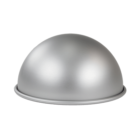 PME Forma do pieczenia ciasta półkula 20 cm srebrny