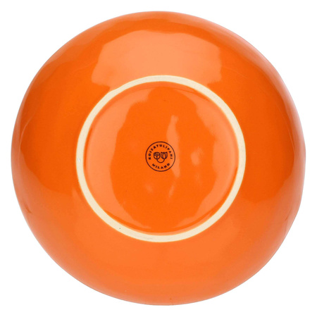 ROSE&TULIPANI CONCERTO ARANCIONE Zestaw 4 talerzy do zupy 21 cm