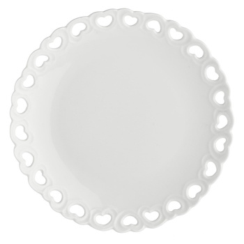 LA PORCELLANA BIANCA VALENTINO Zdobiony talerz 10 cm