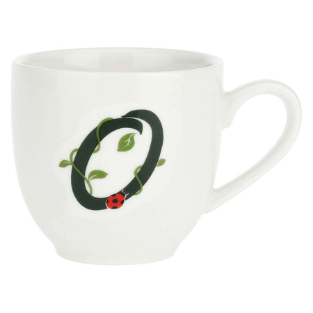 LA PORCELLANA BIANCA SOLOTUA Filiżanka ze spodkiem 90 ml, Wzór O