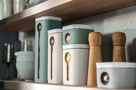 ZWILLING FRESH & SAVE CUBE Plastikowy pojemnik 3S - 1.3 ltr, szary