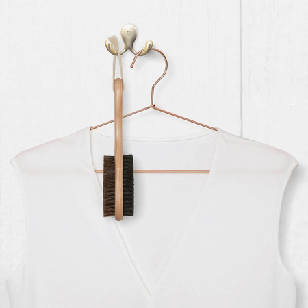 RAYEN Zestaw 5 wieszaków w kolorze miedzianym