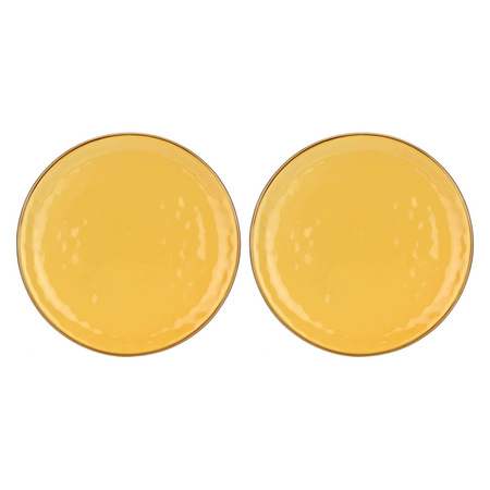 ROSE&TULIPANI CONCERTO OCRA Zestaw 2 talerzy do pizzy 33 cm