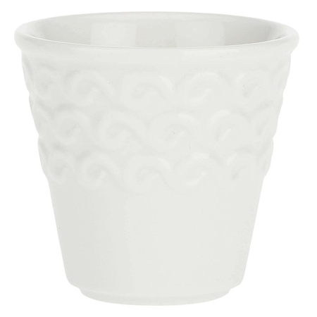 LA PORCELLANA BIANCA MOMENTI Zestaw 6 kubków do kawy 75 ml