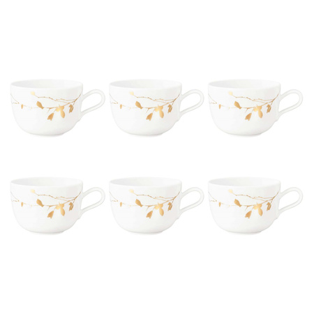 SELTMANN LIBERTY GOLDEN ROSE HIP Zestaw 6 filiżanek do kawy 380 ml