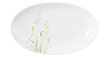 SELTMANN MEADOW GRASSES GREEN Owalny półmisek 24 x 14.5 cm