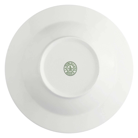 LA PORCELLANA BIANCA ESSENZIALE Zestaw 6 talerzy do zupy z rantem 23 cm
