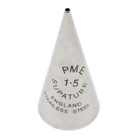 PME Stalowa końcówka dekoracyjna nr 1.5