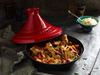 STAUB Naczynie do tajine 28 cm, czerwono-czarny