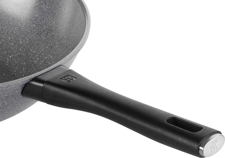 ZWILLING TERRENO PLUS Wok ceramiczny - 28 cm, Szary