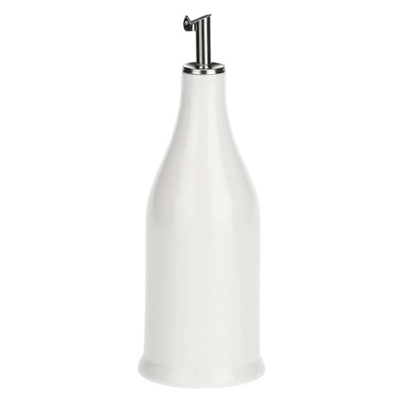 LA PORCELLANA BIANCA MENAGE Cylindryczna butelka na oliwę 300 ml