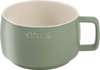 STAUB SERVING Kubek ceramiczny - Eukaliptusowy, 500 ml