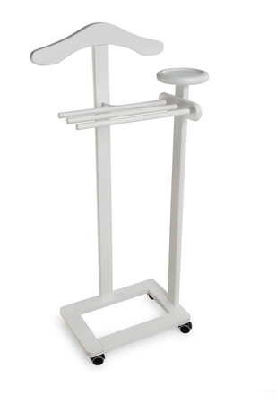 ARREDAMENTI ANTIMO Stojak na ubrania i garnitury - 44 x 35 cm, Biały