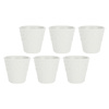 LA PORCELLANA BIANCA MOMENTI Zestaw 6 kubków do kawy 75 ml