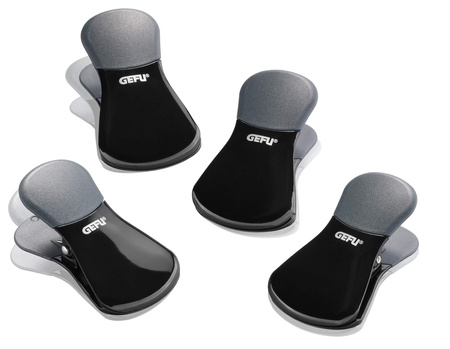 GEFU PERTO Klipsy zamykające, 4 sztuki