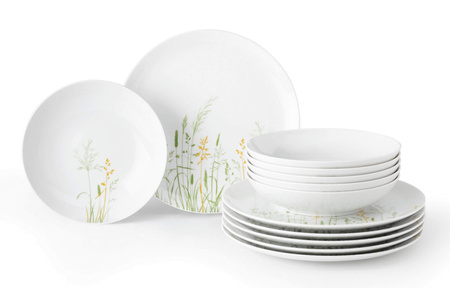 SELTMANN MEADOW GRASSES GREEN Serwis obiadowy dla 6 osób