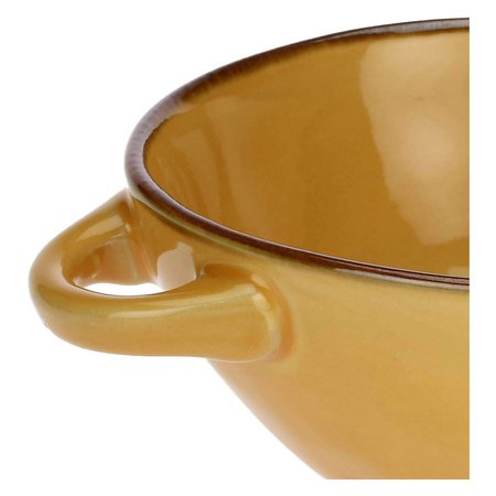 ROSE&TULIPANI CONCERTO OCRA Zestaw 4 misek do zupy 2H 600 ml