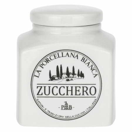 LA PORCELLANA BIANCA CONSERVA Pojemnik na cukier 1.1 ltr