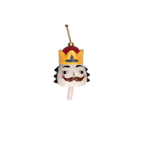 RITUALI DOMESTICI SIAMCOIBAFFI Zestaw 4 ozdób choinkowych 7 x 9 cm