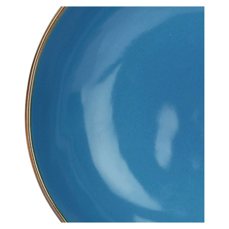 ROSE&TULIPANI CONCERTO BLU AVIO Zestaw 4 talerzy do zupy 21 cm