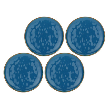 ROSE&TULIPANI CONCERTO BLU AVIO Zestaw 4 talerzy do sałatek 20 cm