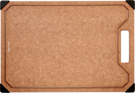 ZWILLING Deska kuchenna z włókna drzewnego - 37 x 25.5 cm, Brązowy
