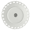 LA PORCELLANA BIANCA VALENTINO Zdobiony talerz 10 cm